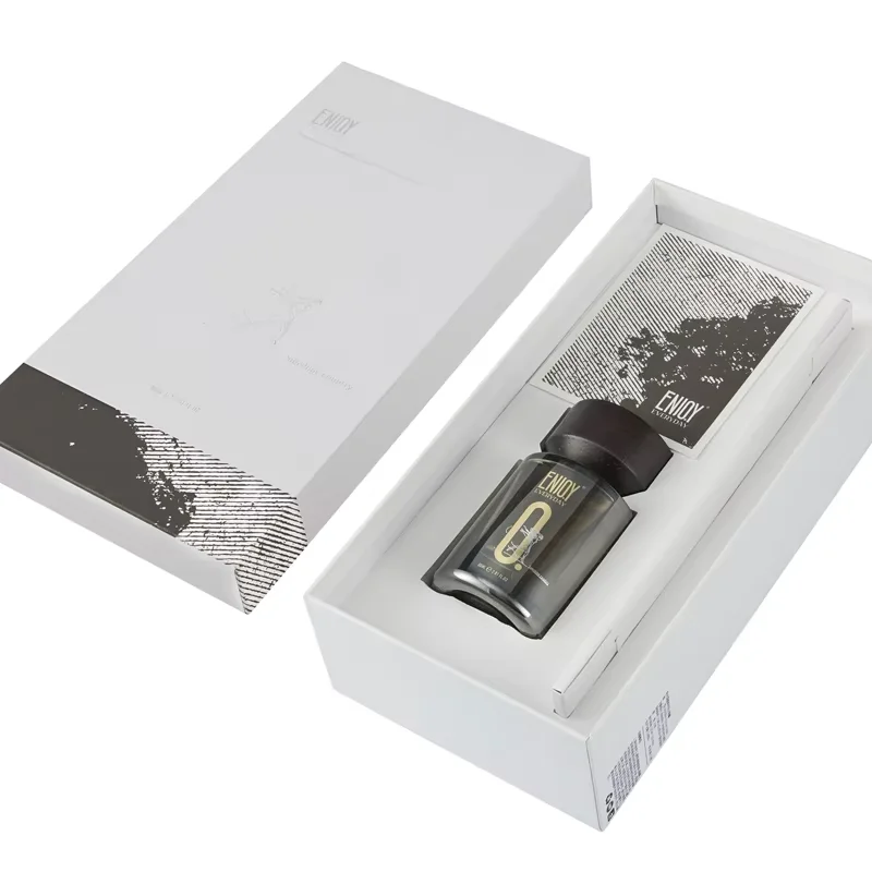 product premium aromatherapy transparent cylinder glass brown bottle aroma reed diffuser sets high quality fragrance oil 80ml 150ml-6