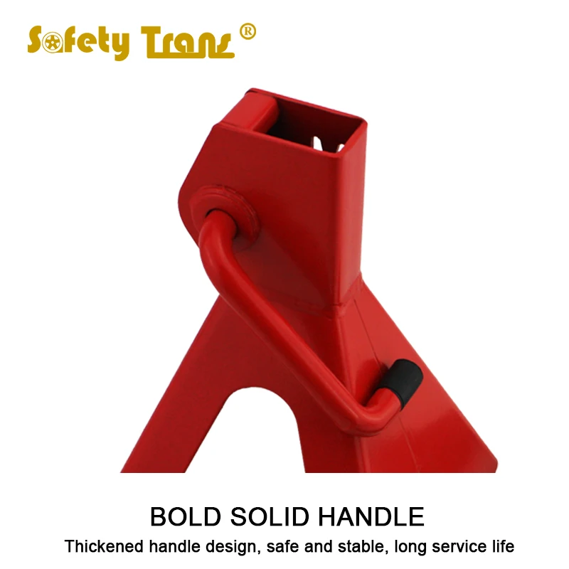 3 to 12  Ton Adjustable Jack Stand CE&GS Certificated Surface Painting Red