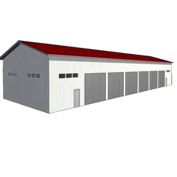 Modern Design Large-Scale Chicken Farm China Prefabricated Steel Structure Free-Range Broiler Chicken Coop Light Laying Hens