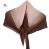Cotton Ombre Square Scarf - #6
