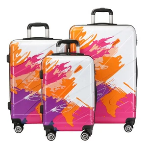 Eastshine Abs Trolley case with logo Travel Luggage Luggage Foreign Trade Luggage 3 Pieces Set