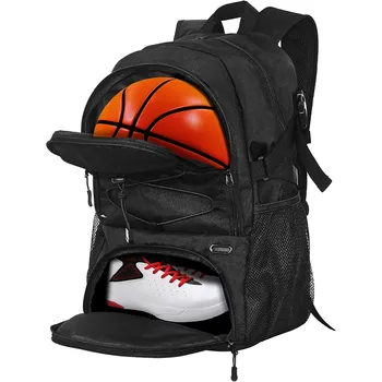 Custom Basketball Backpack Large Sports Equipment Bag With Shoes ...