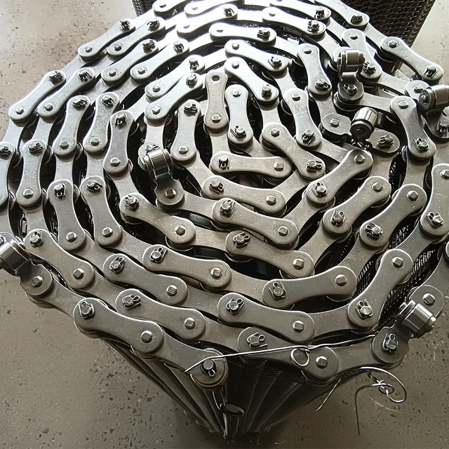 Manufacturer Stainless Steel Wear Resistant Precise Mesh Belt for Industrial Food Mesh Belt Conveyor System 4