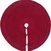 24inch tree skirt - Red