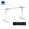 White single table frame (excluding tabletop)