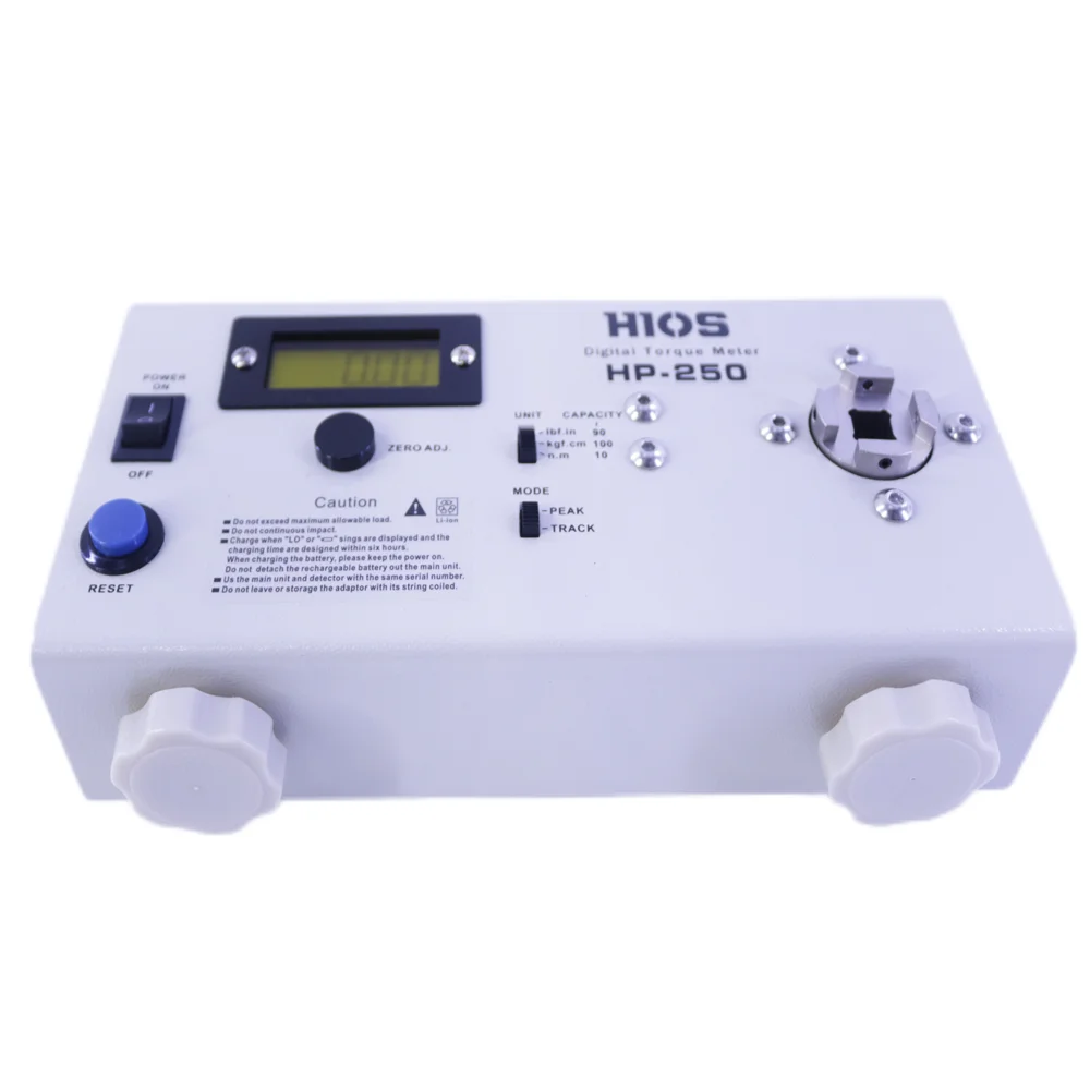 HP-250数字扭矩测量仪测试仪量规5.0 ~ 250 (Kgf.cm) 0.50 ~ 25.0n.m扳手扭矩测试仪