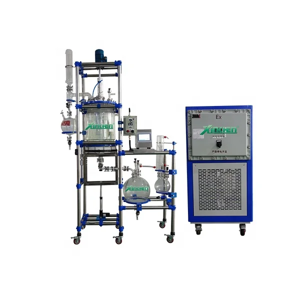 High Borosilicate glass reactor manufacture