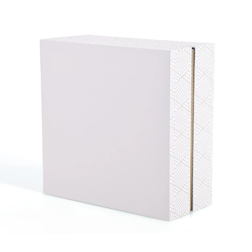 Reusable Manufacture Custom Design 2 Piece Rigid Cardboard Luxury Removable Lid and Base Packaging Gift Box