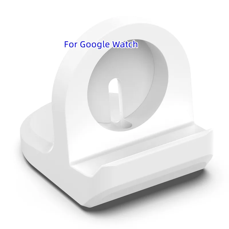 Smart Watch Accessories Smartwatch Silicone Rubber Silicon Charger Holder Charging Dock Stand