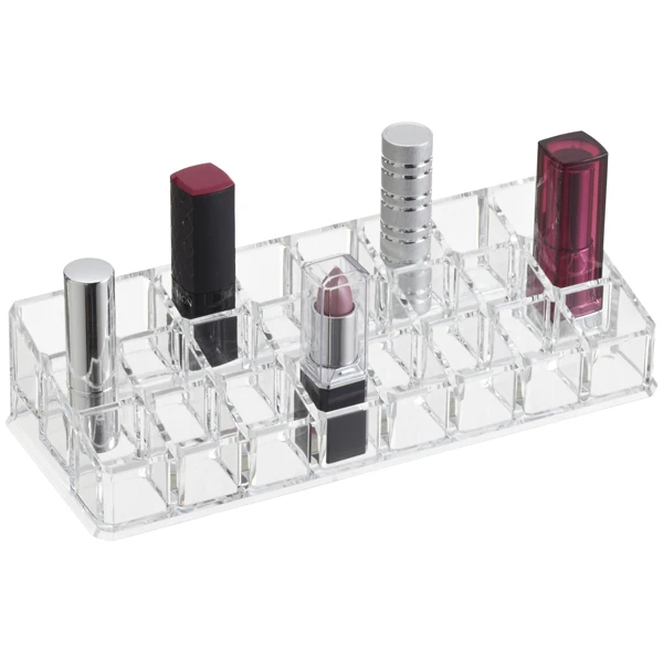 lucite lipstick holder