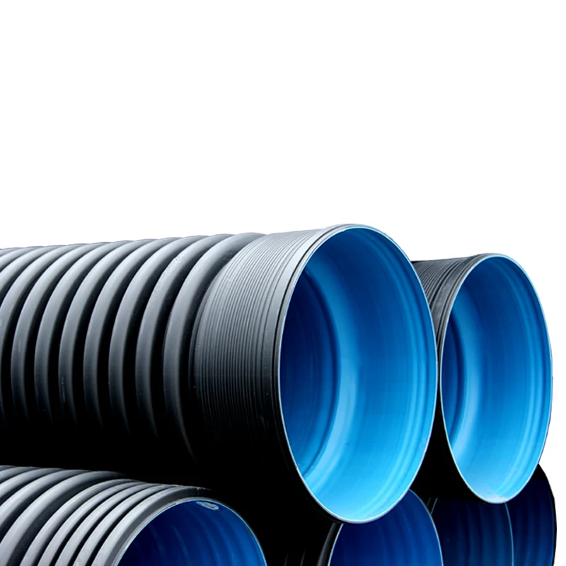 Hdpe Tube Pipe Corrugated Culvert Hdpe Pipe For Waste Water Drainage