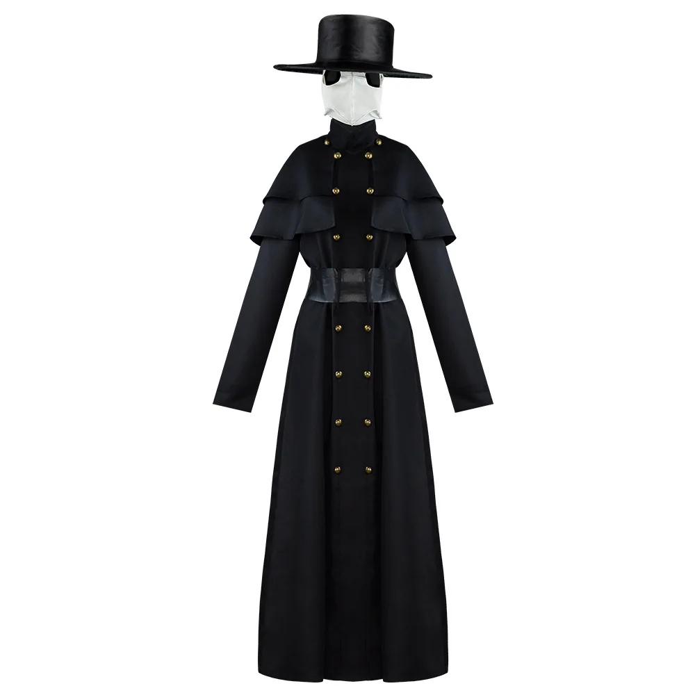 Plague Doctor Costumes Plague Doctor Mask Black Death Witch Cosplay  Carnival Halloween Costumes for Men Adult Steam Punks Mask| Alibaba.com