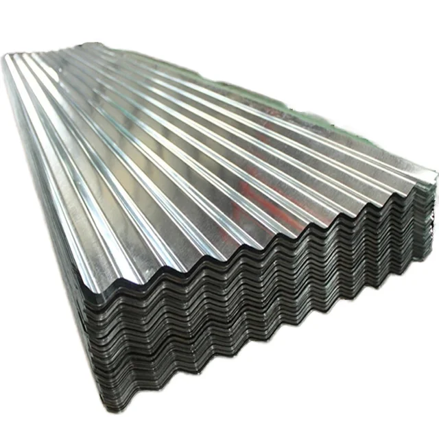 Corrugated Galvanized Steel Roofing Sheet Zinc-Coated Metal for Sale