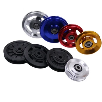 Durable Rotary Universal Nylon plastic Bearing Pulley For Gym Exercise Equipment