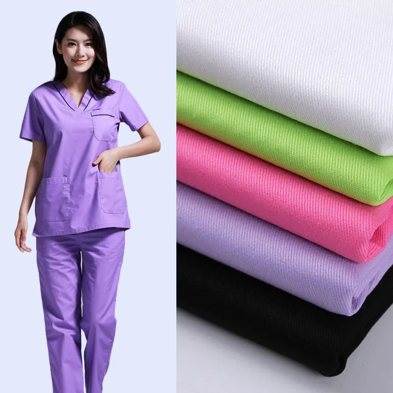 High Quality TC Stretch Polyester-Cotton Spandex Woven Poplin Fabric for Dresses and Bags High Quality Cotton Type