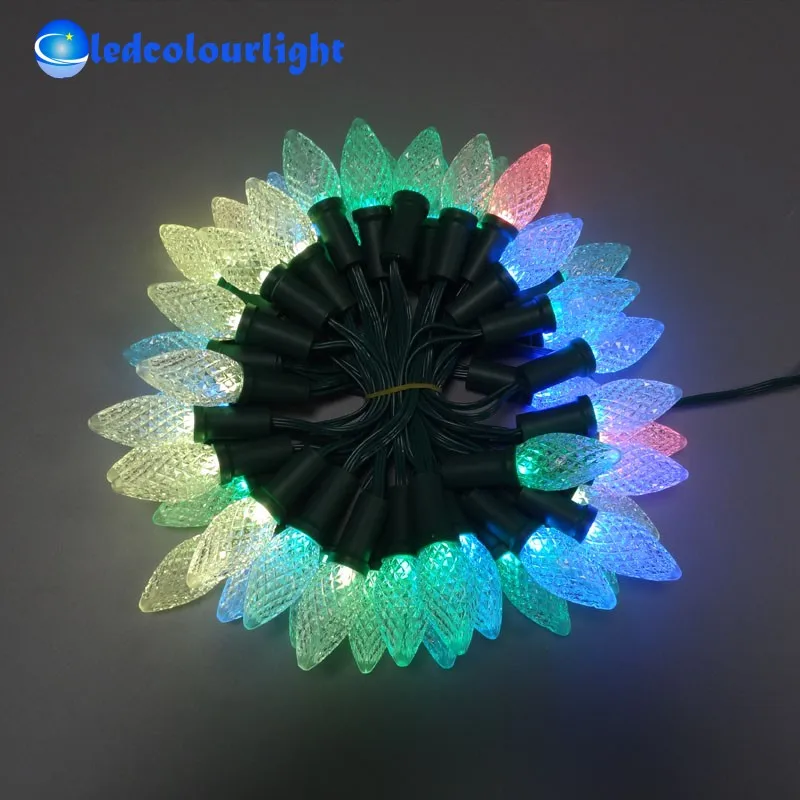WS2911 RGB DMX512 RGB PIXEL FESTOON HANGING BALL LIGHT