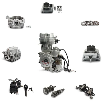 Wholesale high quality CG125 Motorcycle engine assembly CG125 Motorcycle engine parts Reverse Gears cylinder Made in China