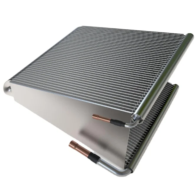 Refrigeration Micro Channel Heat Exchanger Condenser Coil for Refrigeration  Freezing Truck air Conditioner Parts