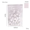 11 cm tofu block patted cotton-white-50 pcs per pack