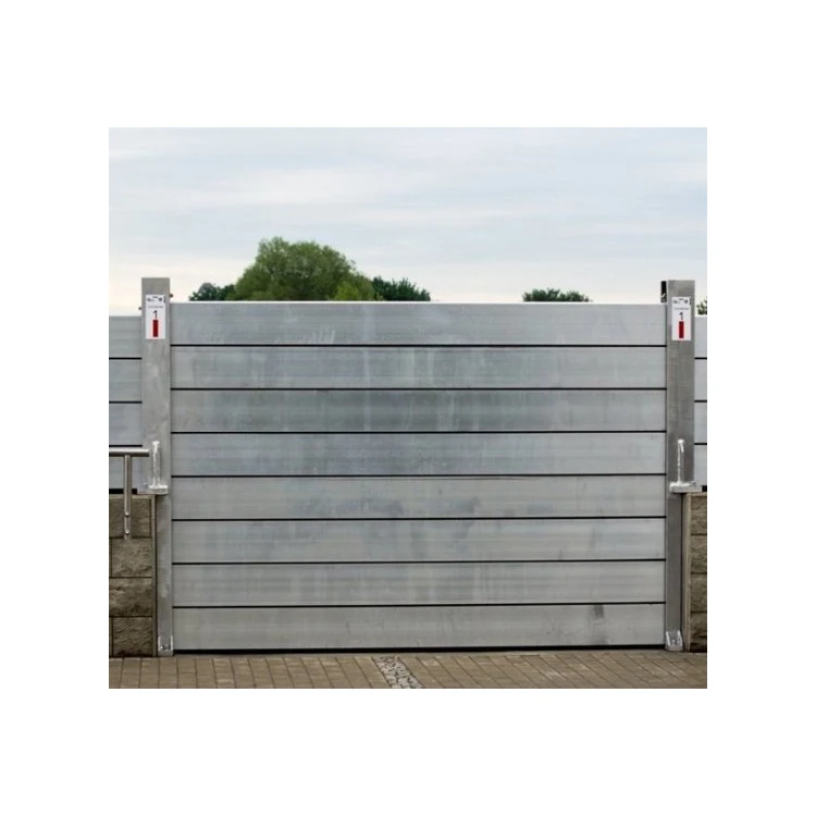 Easy Install Instant Aluminum Flood Barrier for Flood Control