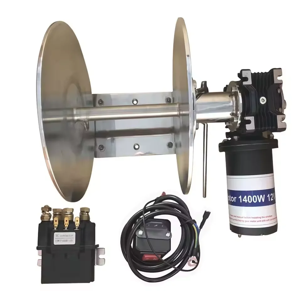 equipamento Marítimo 400w-2500w Acessórios para Barcos Sistemas de Ancoragem Kit Rápido de Âncora em Aço Inoxidável com Guincho 1000W