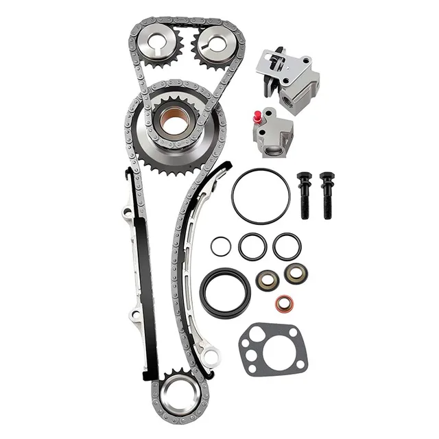 Timing Chain Kit Fit 98-04 Nissan Altima Frontier Xterra 2.4L KA24DE Engine DOHC