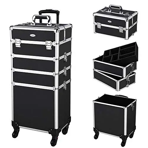 4 in 1 makeup train case