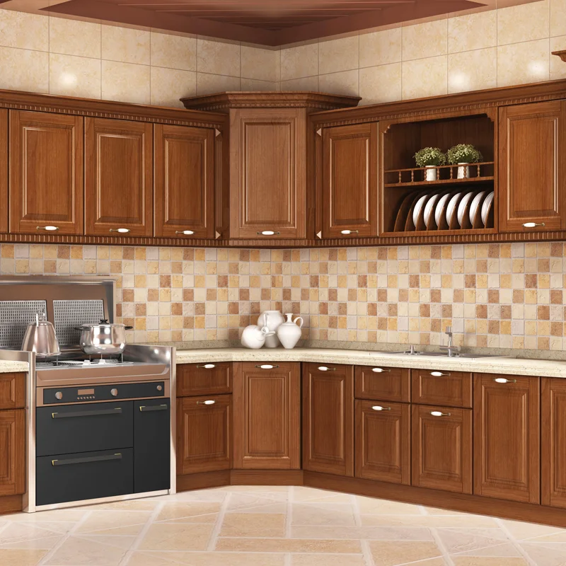 Wholesale Price Ready To Assemble Solid Wood Kitchen Cabinet - Buy ...