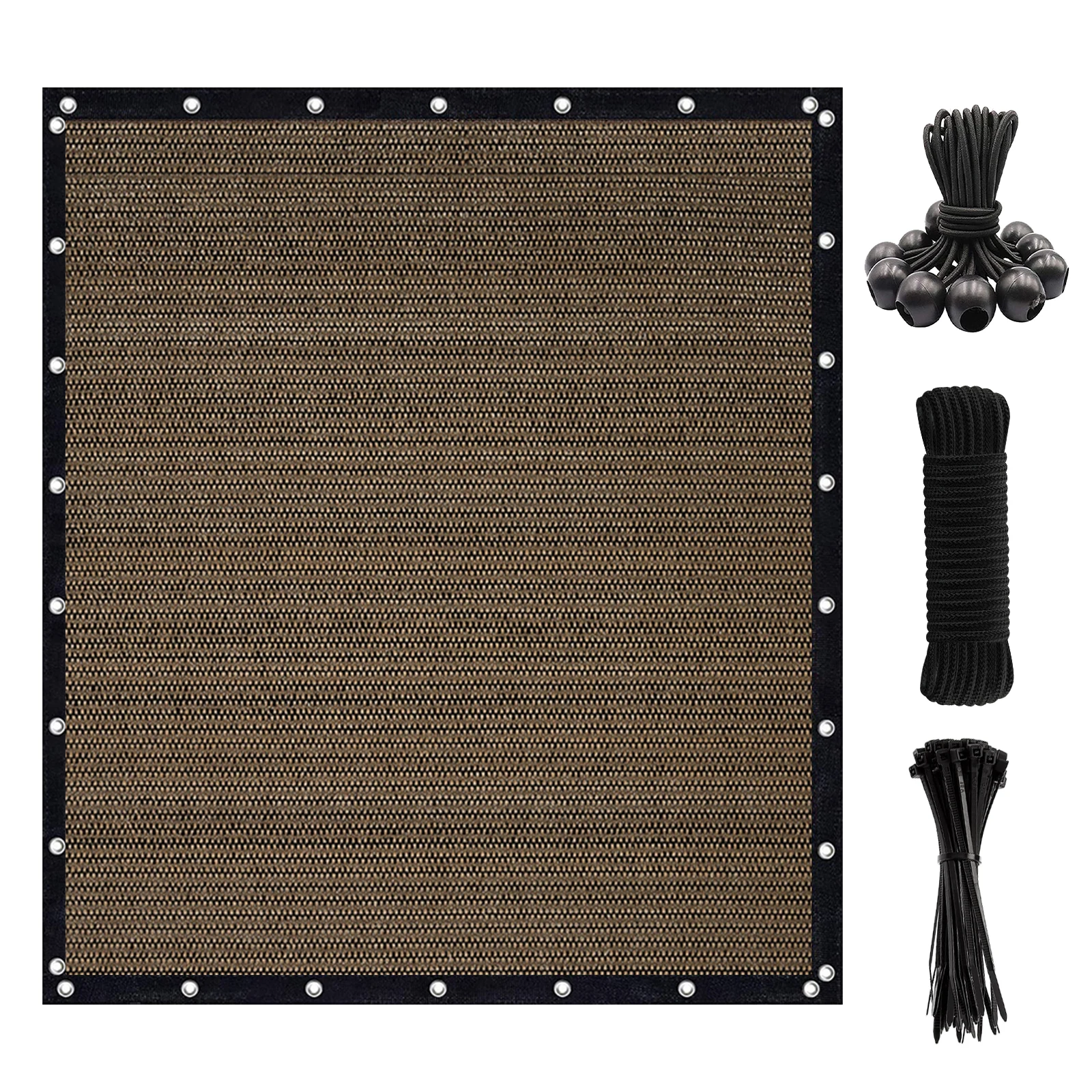 Dropsure Pergola Shade Cover 10'x12' Outdoor Sun Shade Cloth With