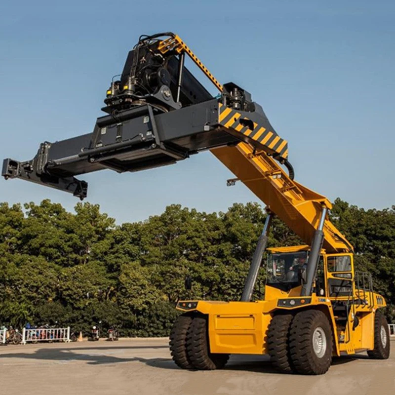 ザ建機 5台 Nゲージ〈45tリーチスタッカー/クレーン/ミキサー車〉未開封 Construction machinery and vehicles for N gauge! 