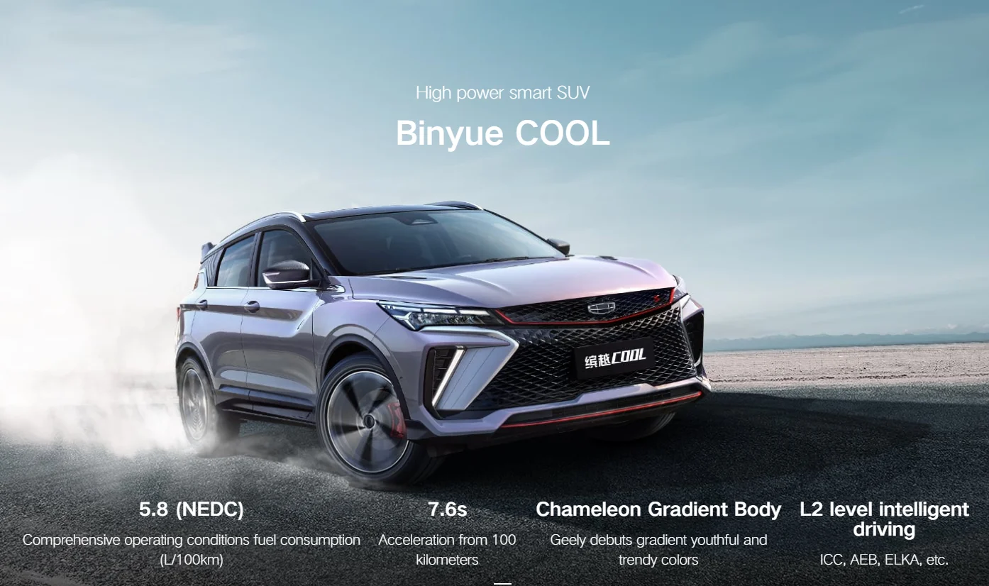 Best Selling Geely Coolray 2024 1.5T 5 Seater SUV Petrol Geely EV Car ...