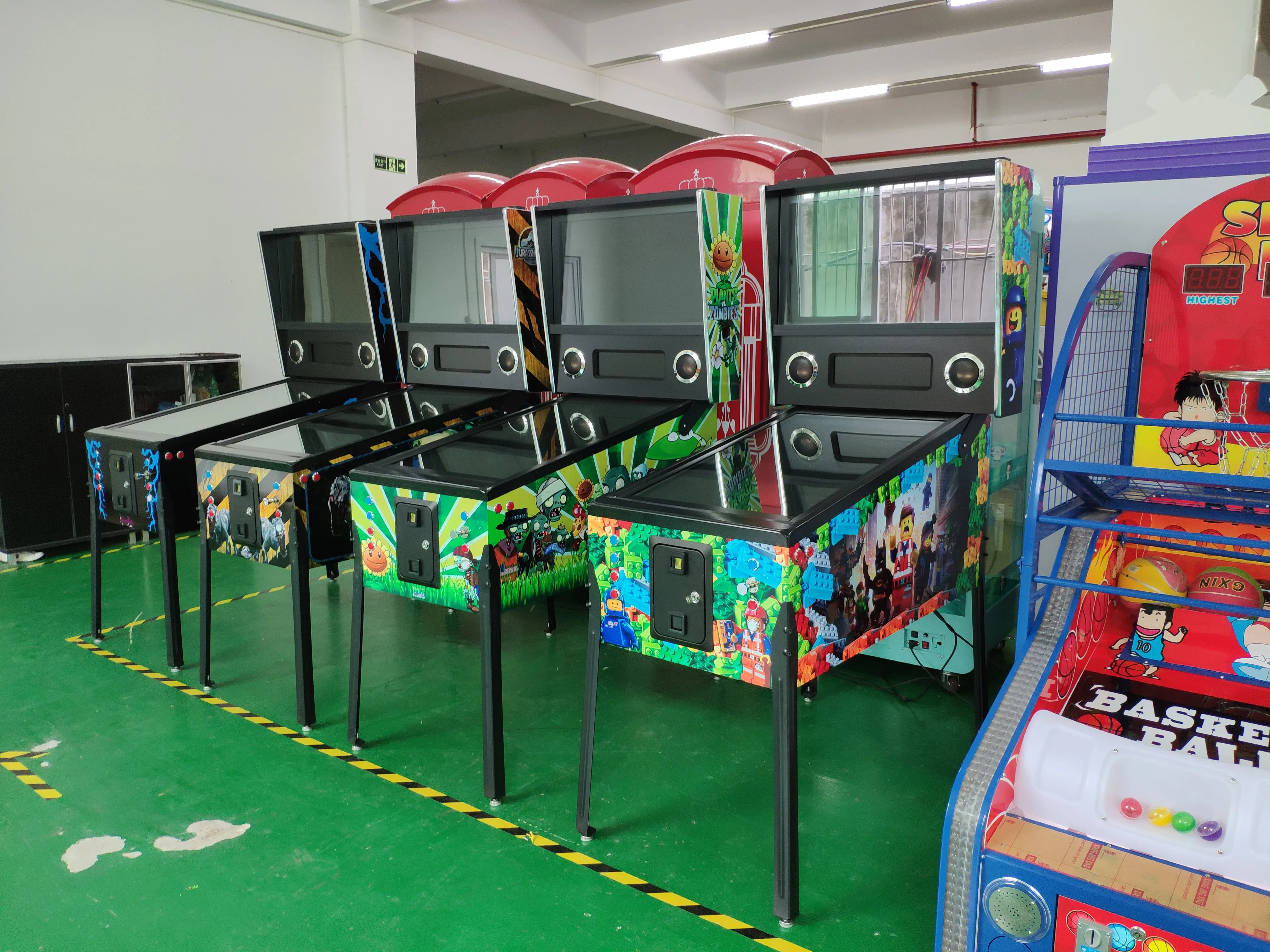 Virtual Pinball Machine Fliper Pinball Arcade Games Machines Coin Operated
