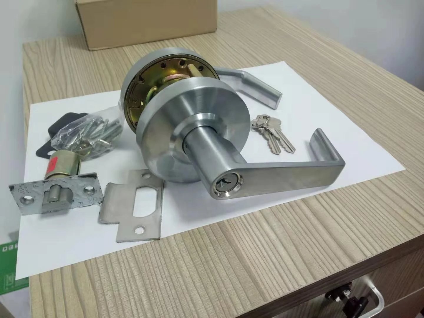 Commercial Grade 2 Hardware Ansi Ul Certificate Handles Cylindrical