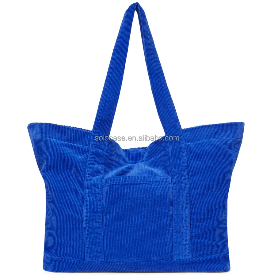 Winter Fashion Large Corduroy Tote Bag