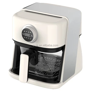 Hot Sale Glass Pot Air Fryer Digital Touch Control for Home Kitchen Multi-function Rapid Air Circulation System Glass Pot