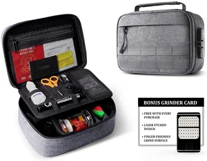 Custom Herb Odor Proof Stash Bag Smellproof Tobacco Smell Proof Case Carbon