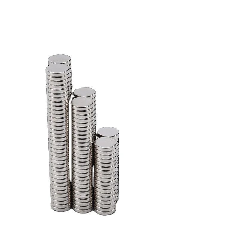 Super Strong D10mm D15mm D20mm N35-N52 Disc Round Neodymium Magnet