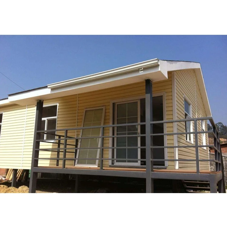 Modern Villa Steel Structure Prefab House Hotel Light Weight Gauge ...