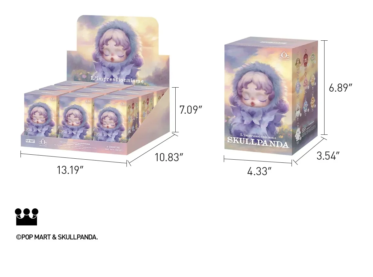 POPMART SKULLPANDA L’impressionnismeボックス Lockedin Footwear | 🚨Restock🚨 Popmart SKULLPANDA L