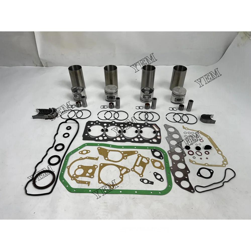 4D56 Cylinder Liner and Gasket Kit With Bearing Set for Mitsubishi Engine Part High Quality 3
