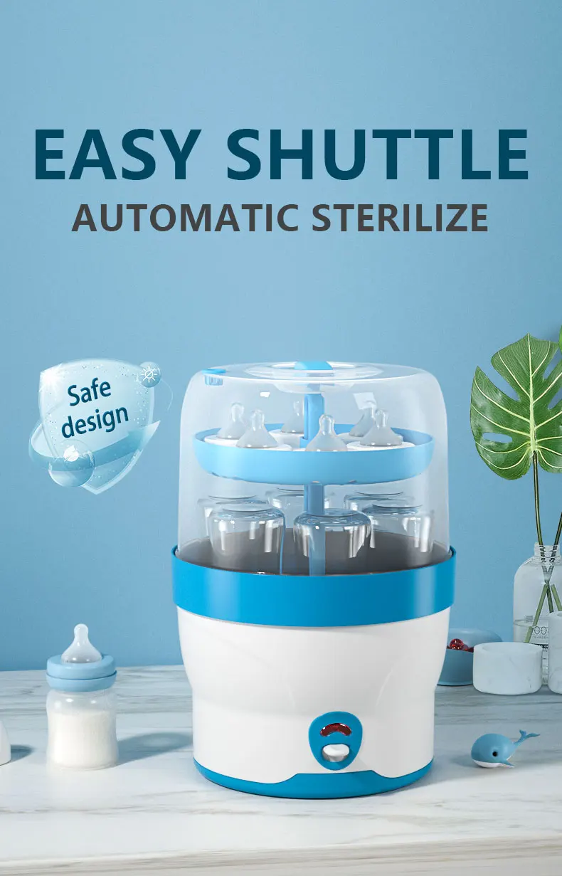 High Capacity Easy to Use Steam Sterilizers for Baby Bottle Milk ...