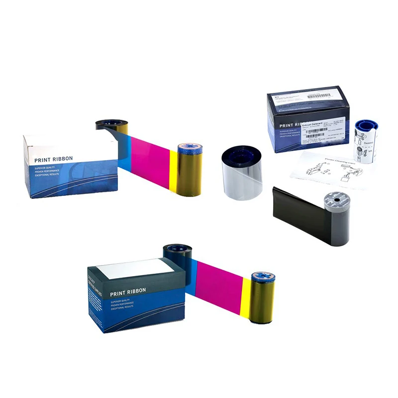 Id Card Ribbon SP35 SP55 SP75 SD260 SD360 Printer Ribbons for Datacard Ymckt Ribbon 534000-003