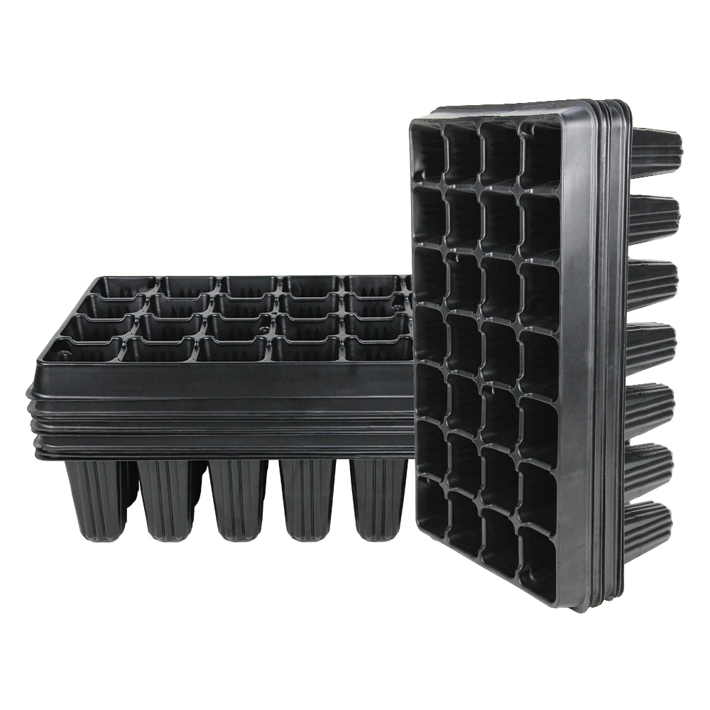 28 Cell Deep Root Growing Plastic Seed Tray Forestry Seedling Seed Starter Tray