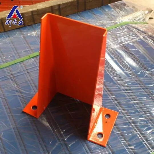 China Manufacturer Industrial H300mm Steel Pallet Racking Protectors Metal Column Guard Upright Frame Protector