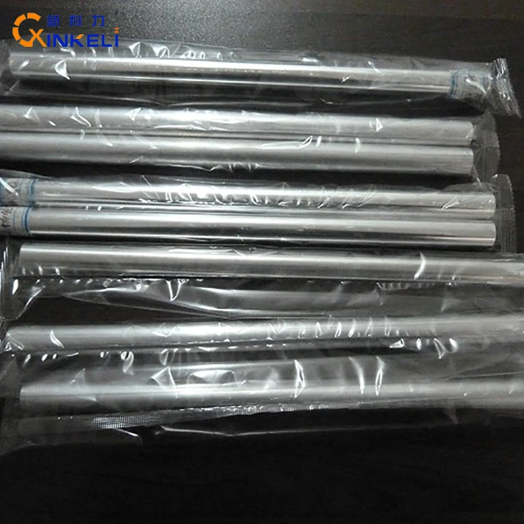 铝管管道包装机包装样品