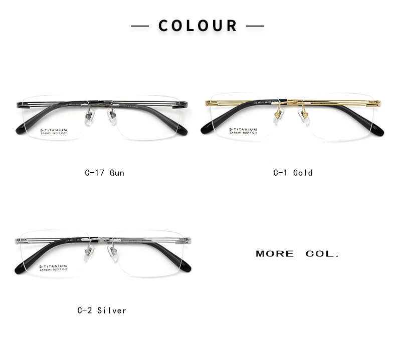 R*様 美品 白山眼鏡 TITANIUM A5 リムレス 眼鏡 R*様 美品 白山眼鏡 TITANIUM A5 リムレス 眼鏡