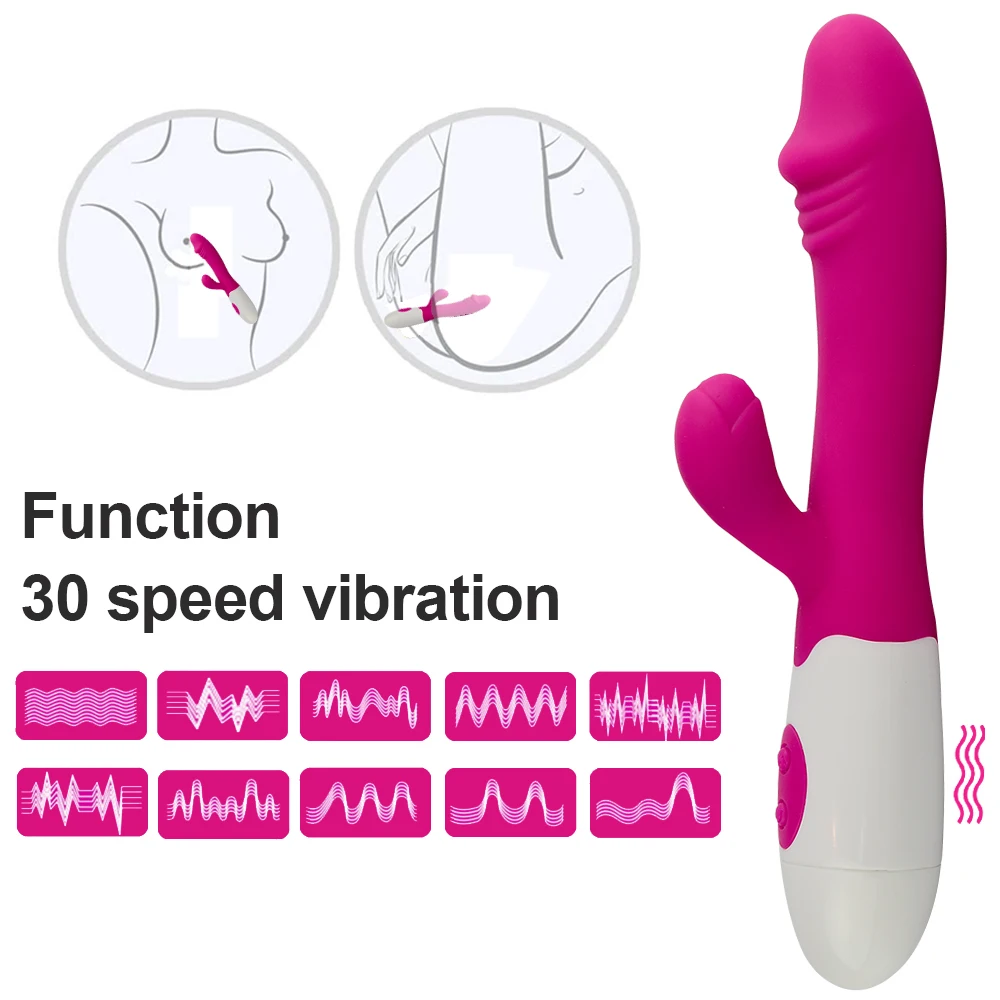 Wholesale Vagina Sex Toy G Spot Dildo Vibrator Adult Sex Toy For Women Rabbit Vibrator