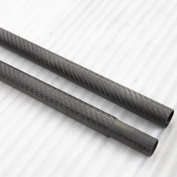 KT factory custom tube carbon fiber 8mm 10mm 25mm 30mm 50mm high modulus carbon fiber pipe tube