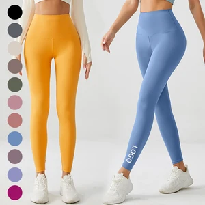High Waist Yoga Leggings Women Sexy Butt Lifting Push-Up Panties Sports Tights Running Gym Fitness Knitted Seamed Techniques