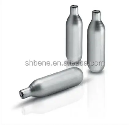 product high pressure 8g 12g 16g 25g co2 cartridge industrial gas  food grade durable steel cylinder for inflator and cream charger-2